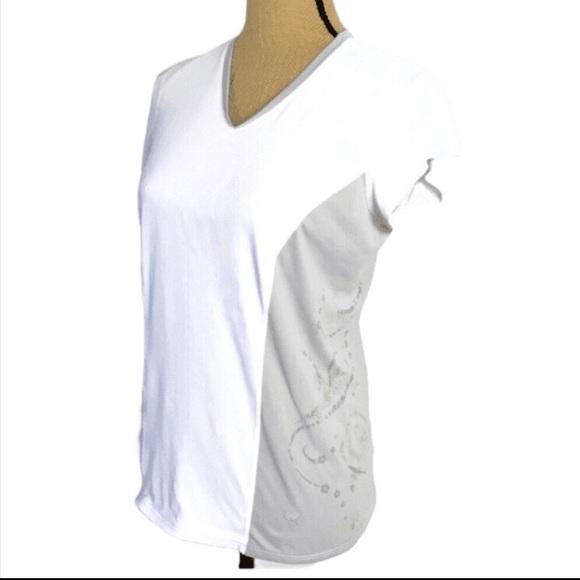 Mountain Hard Wear Activewear Sport Athletic Top T-Shirt Sz. M - Picture 4 of 6